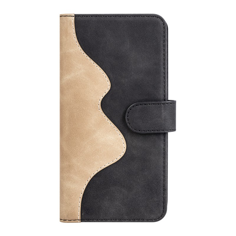 Flip Phone Leather Case with Card Holder and Wallet Stand